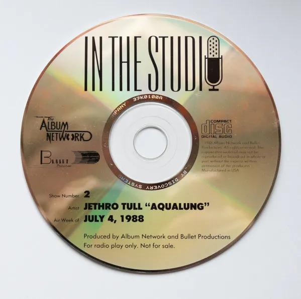 In The Studio - Aqualung