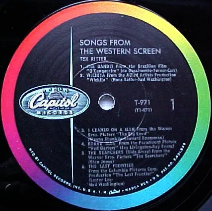 Songs From The Western Screen