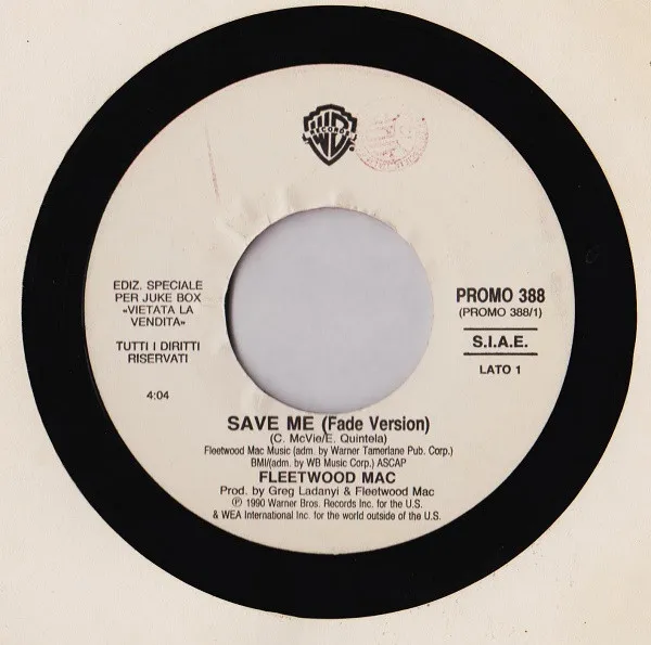 Save Me / A Hard Rain's A Gonna Fall