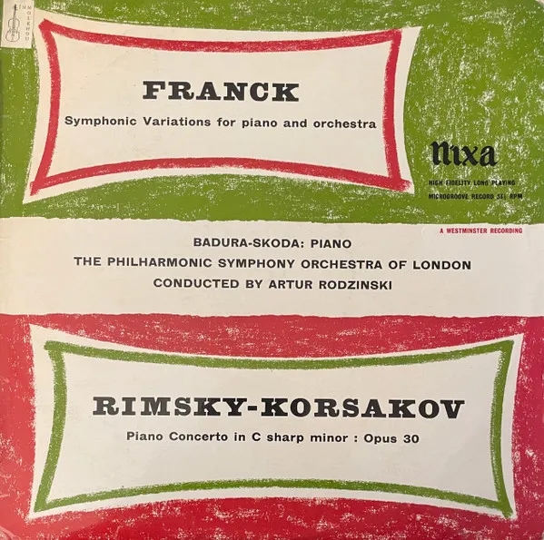 Symphonic Variations For Piano And Orchestra / Piano Concerto In C Sharp Minor: Opus 30