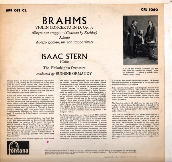 Violin Concerto In D Major