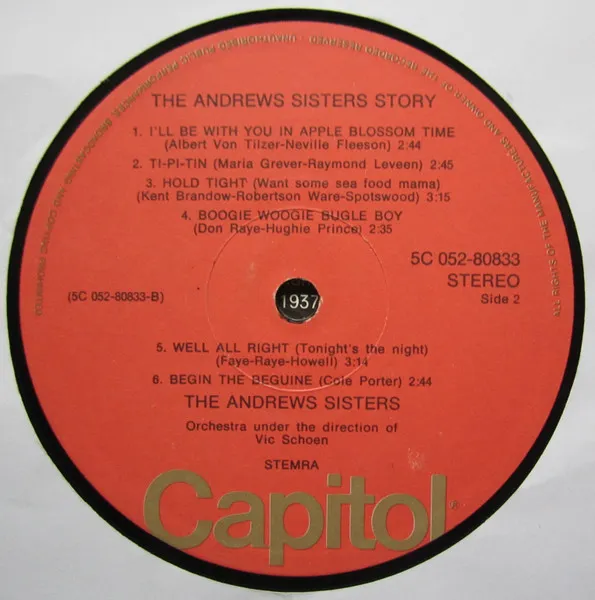 The Andrews Sisters Story