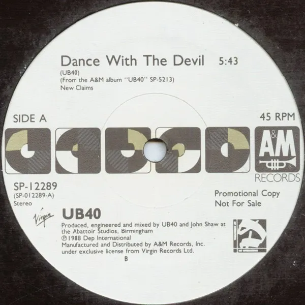 Dance With The Devil / Red Red Wine