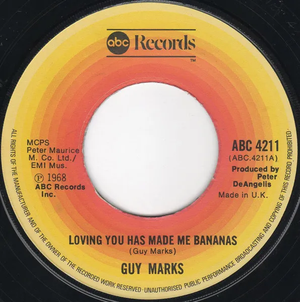 Loving You Has Made Me Bananas