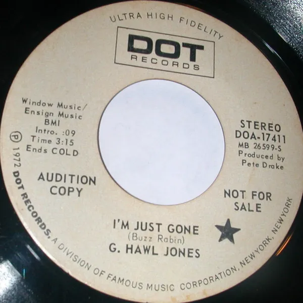 I'm Just Gone / Rosalee