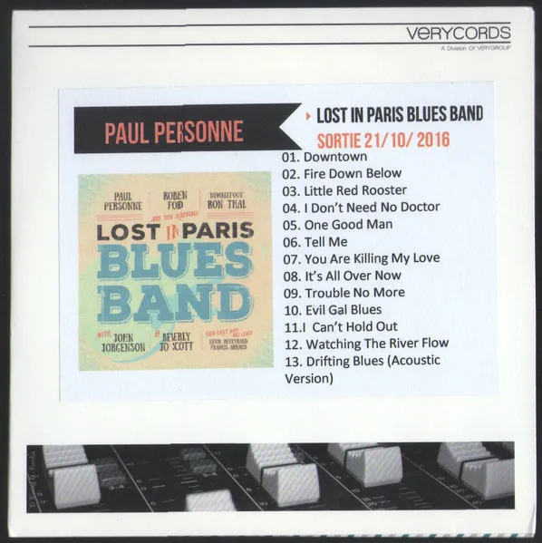 Lost In Paris Blues Band