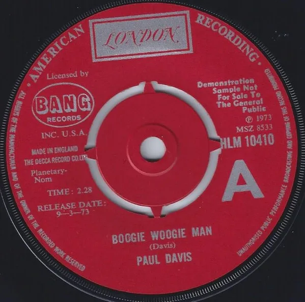 Boogie Woogie Man