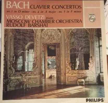 Clavier Concertos - No. 1 In D-minor - No. 4 In A Major - No. 5 In F Minor