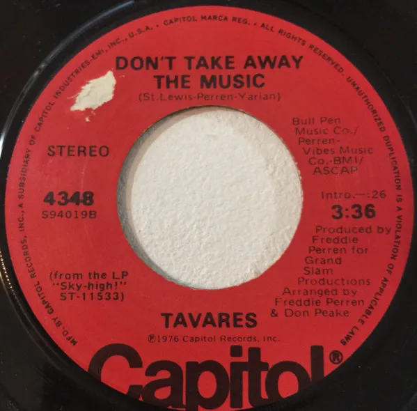 Don't Take Away The Music