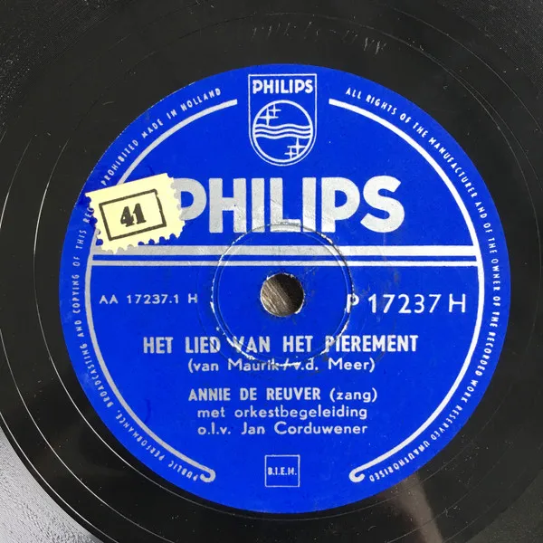 Het Lied Van Het Pierement