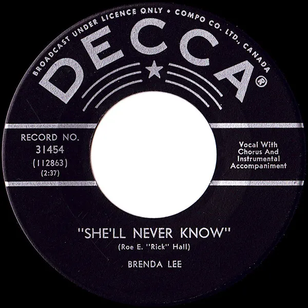 She'll Never Know / Your Used To Be