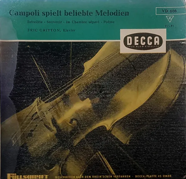 Campoli Spielt Beliebte Melodien