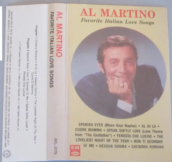 Favorite Italian Love Songs