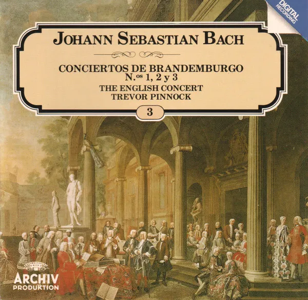 Conciertos De Brandemburgo No.1, No.2, No.3