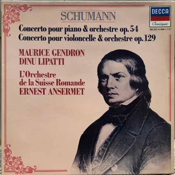 Concerto Pour Piano & Orchestre Op. 54, Concerto Pour Violoncelle & Orchestre Op.129