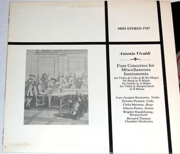 Four Concertos For Miscellaneous Instruments