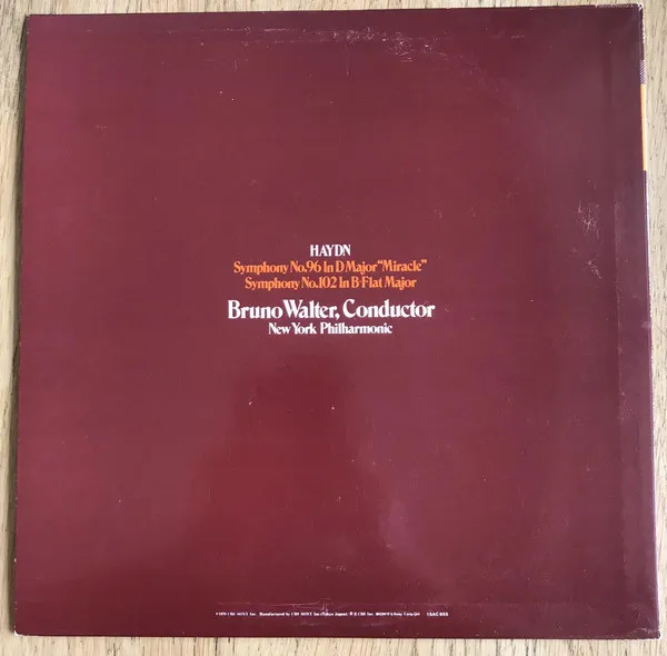 Symphony No.96 "Miracle", Symphony No. 102