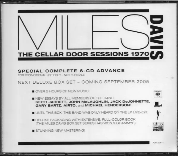 The Cellar Door Sessions 1970