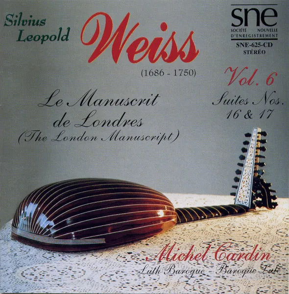 Le Manuscrit De Londres (The London Manuscript) Vol. 6: Suites Nos. 16 & 17