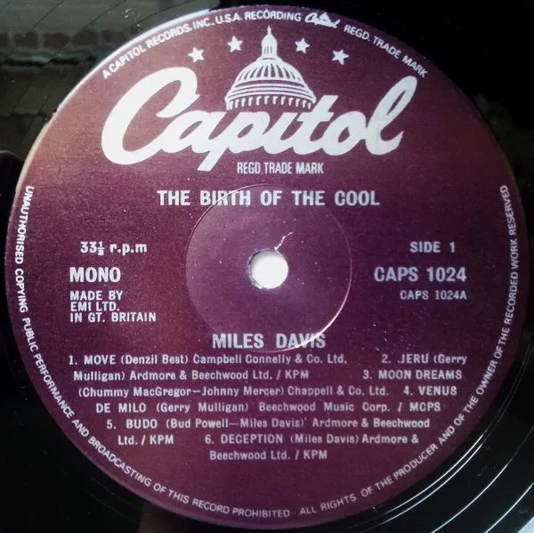 The Birth Of The Cool