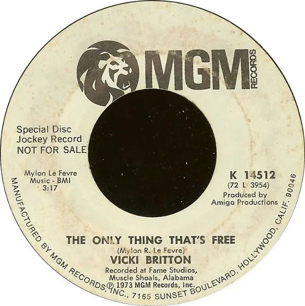 The Only Thing That's Free / We've Got A Good Thing Going