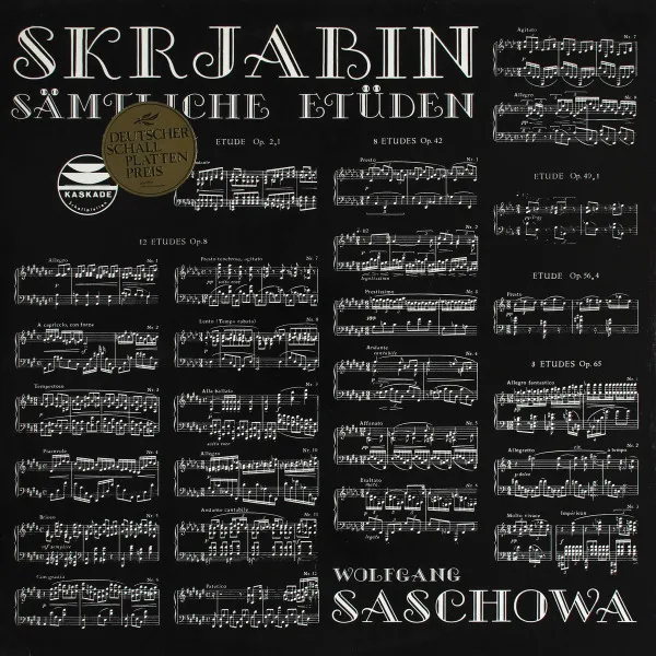 Sämtliche Etüden