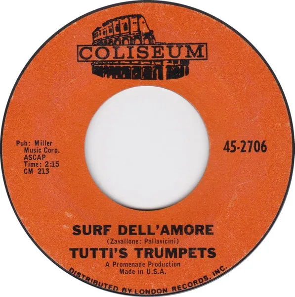 Surf Dell' Amore / Tutti's Trombones