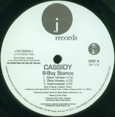 B-Boy Stance / A.M. To P.M.