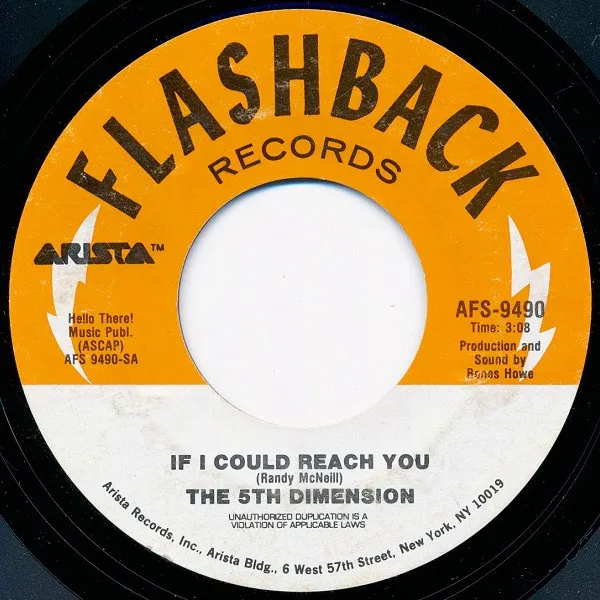 If I Could Reach You / (Last Night) I Didn't Get To Sleep At All