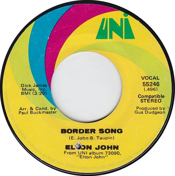 Border Song / Bad Side Of The Moon