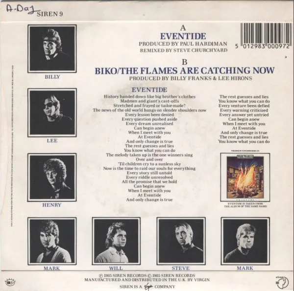 Eventide (A Hymn For Change)