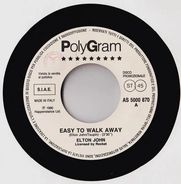 Easier To Walk Away / Danza Sul Mio Petto