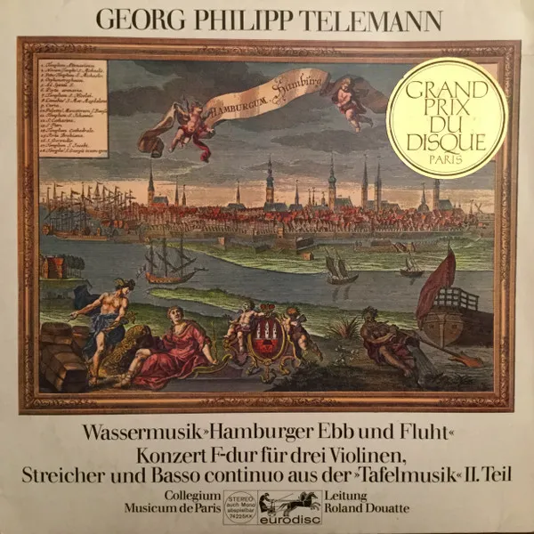 Wassermusik „Hamburger Ebb und Fluht“ • Konzert F-dur für drei Violinen, Streicher und Basso continuo aus der „Tafelmusik“ II. Teil