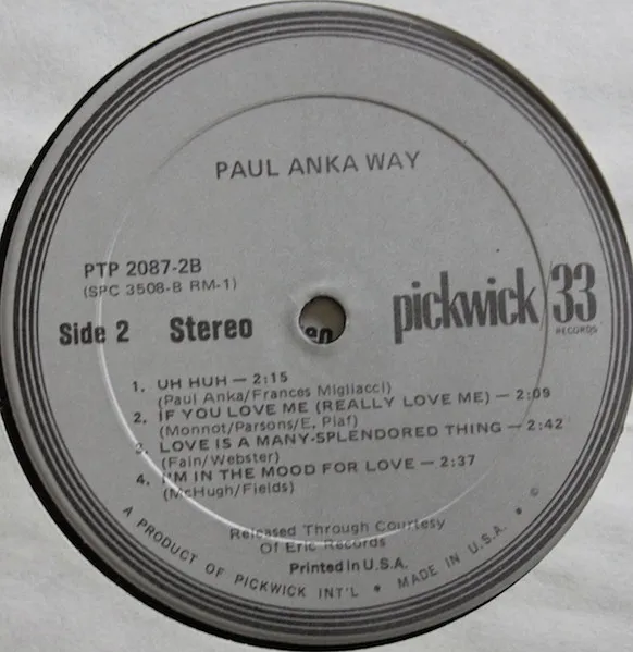 Paul Anka Way