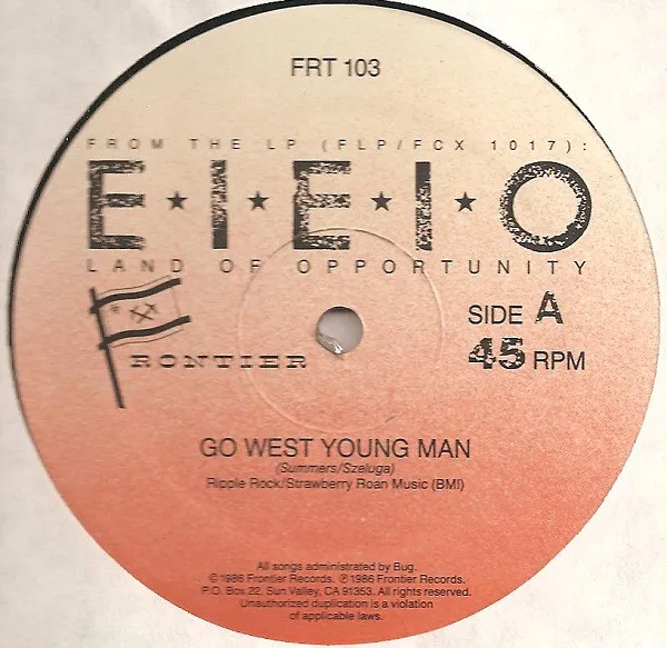 Go West Young Man