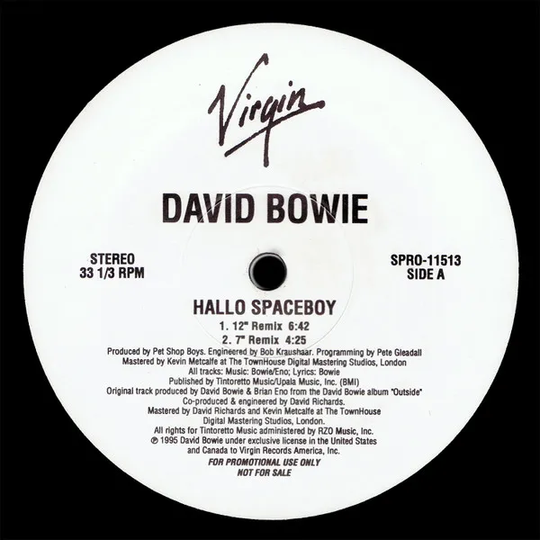 Hallo Spaceboy (Remixes By Pet Shop Boys And Ball & Vauk)