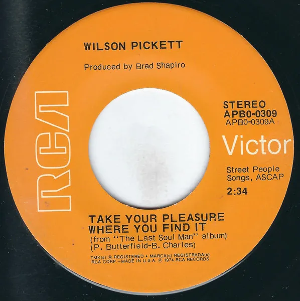 Take Your Pleasure Where You Find It / What Good Is A Lie
