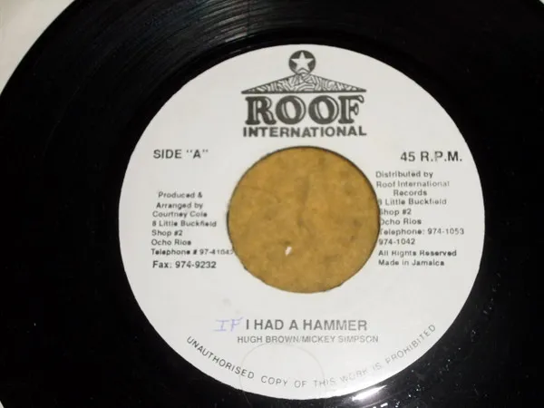 I Had A Hammer