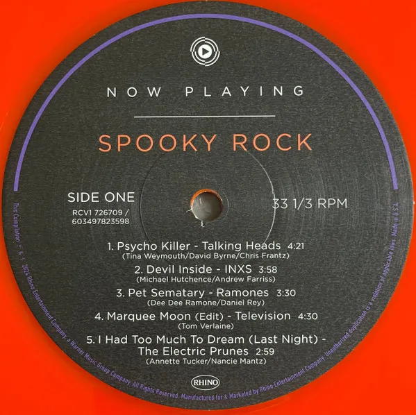 Now Playing: Spooky Rock