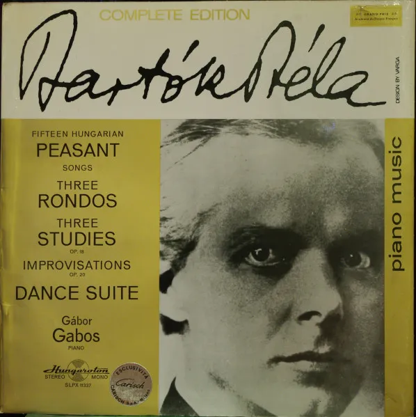 Fifteen Hungarian Peasant / Three Rondos / Three Studies Op. 18 / Improvisations Op. 20 / Dance Suite