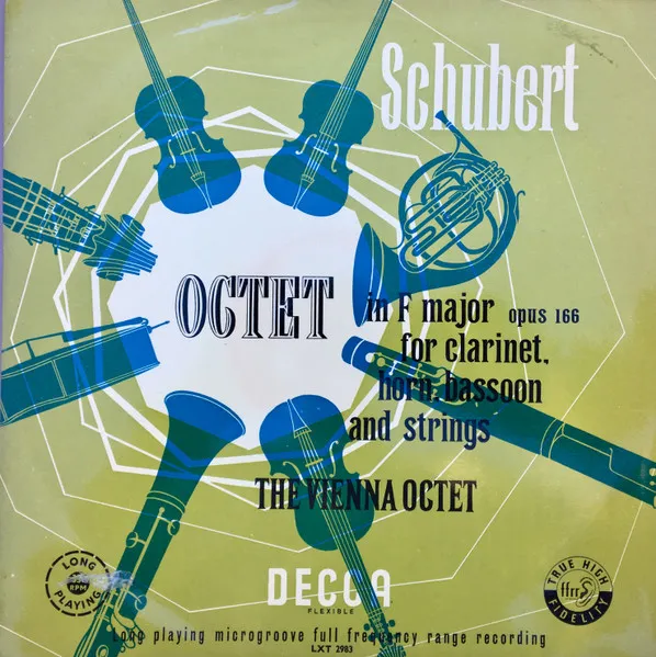Octet In F Major Opus 166 For Clarinet, Horn, Bassoon And Strings