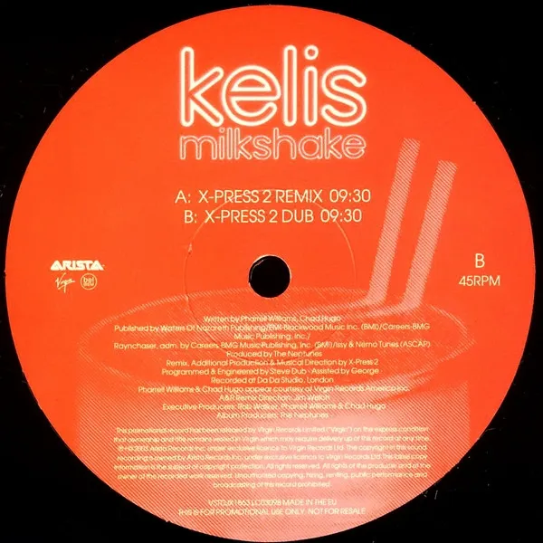 Milkshake (X-Press 2 Remixes)