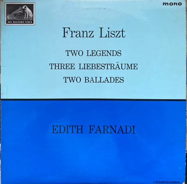 Two Legends - Three Liebesträume - Two Ballades