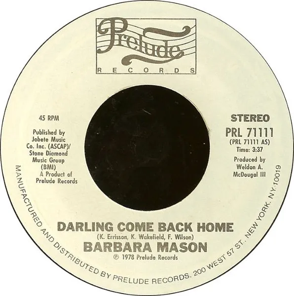 Darling Come Back Home