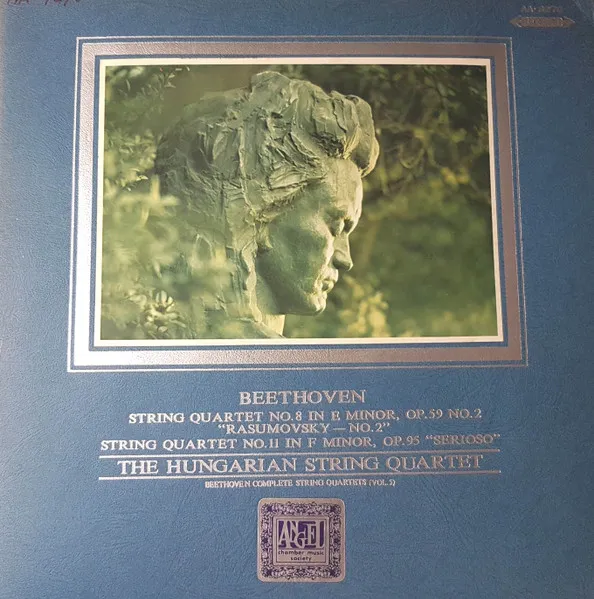String Quartets No. 8 In E Minor, Op. 59, No.2 / No. 11 In F Minor, Op. 95