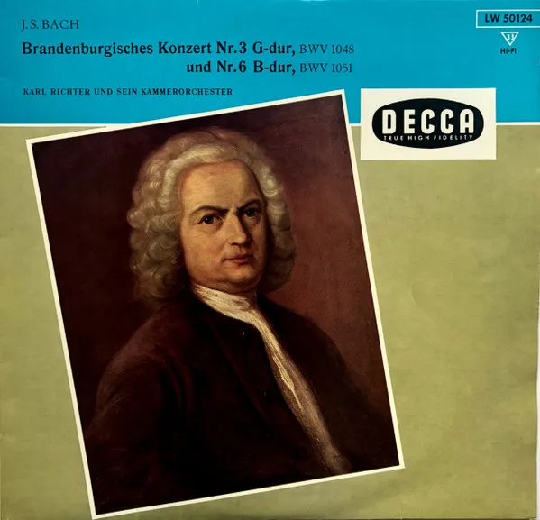 Brandenburgisches Konzert Nr. 3 G-dur, BWV 1048 Und Nr. 6 B-dur, BWV 1051