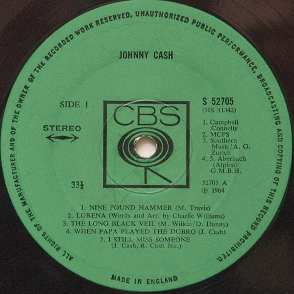 Johnny Cash/Lorena