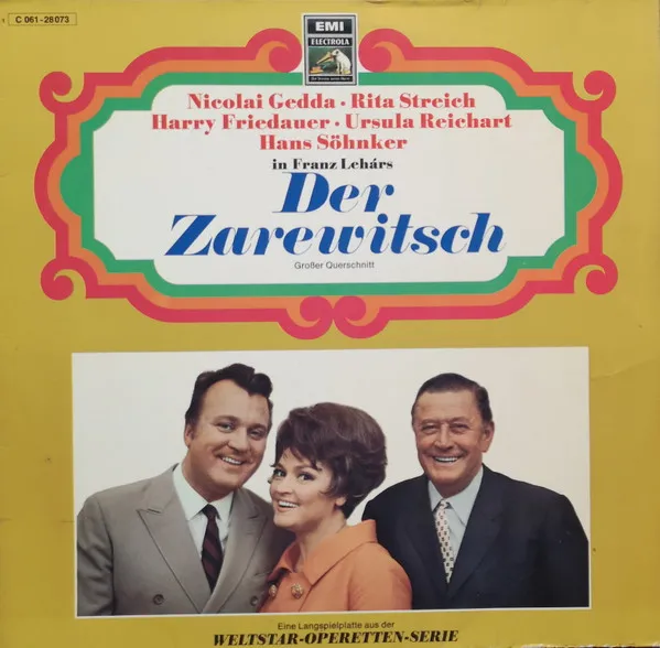 Der Zarewitsch - Großer Querschnitt