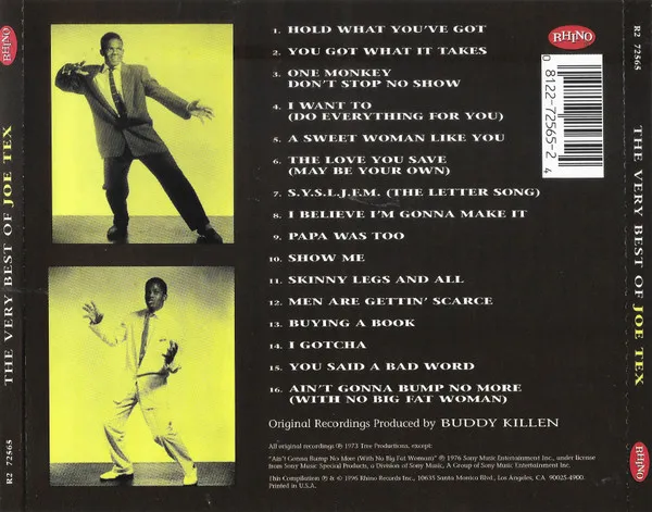 The Very Best Of Joe Tex