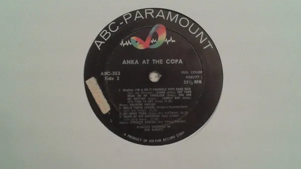 Anka At The Copa